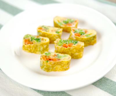 野菜オムレツ画像