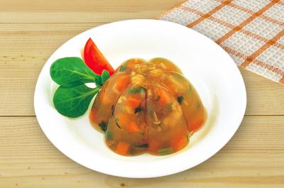 ツナと野菜のゼリー画像