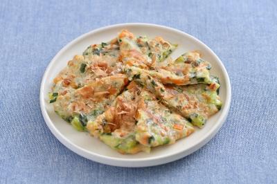 納豆野菜お好み焼き画像