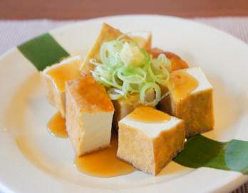 カンタン！厚揚げの揚げだし豆腐風画像