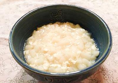 取分け味噌汁うどん画像