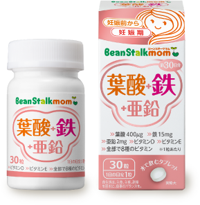 葉酸+鉄+亜鉛