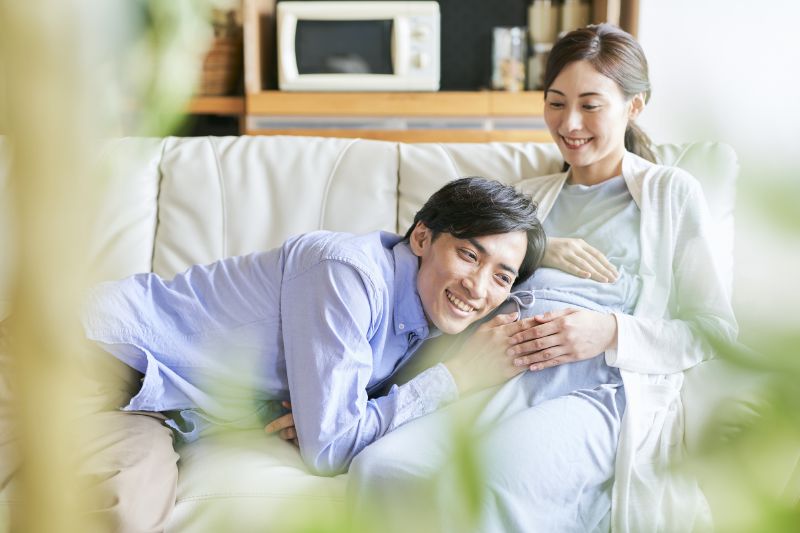 妊娠後期 8 10か月 10か月 36 40週 妊娠期 育児期カレンダー まめコミ